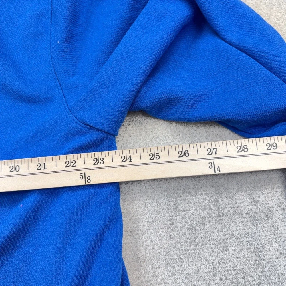 Nike Sweater Men XXL 2XL Blue Pullover Quarter Zip Dri Fit Standard Fit Golf